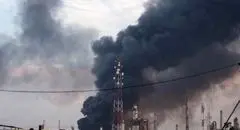 آتش سوزی پالایشگاه آبادان 