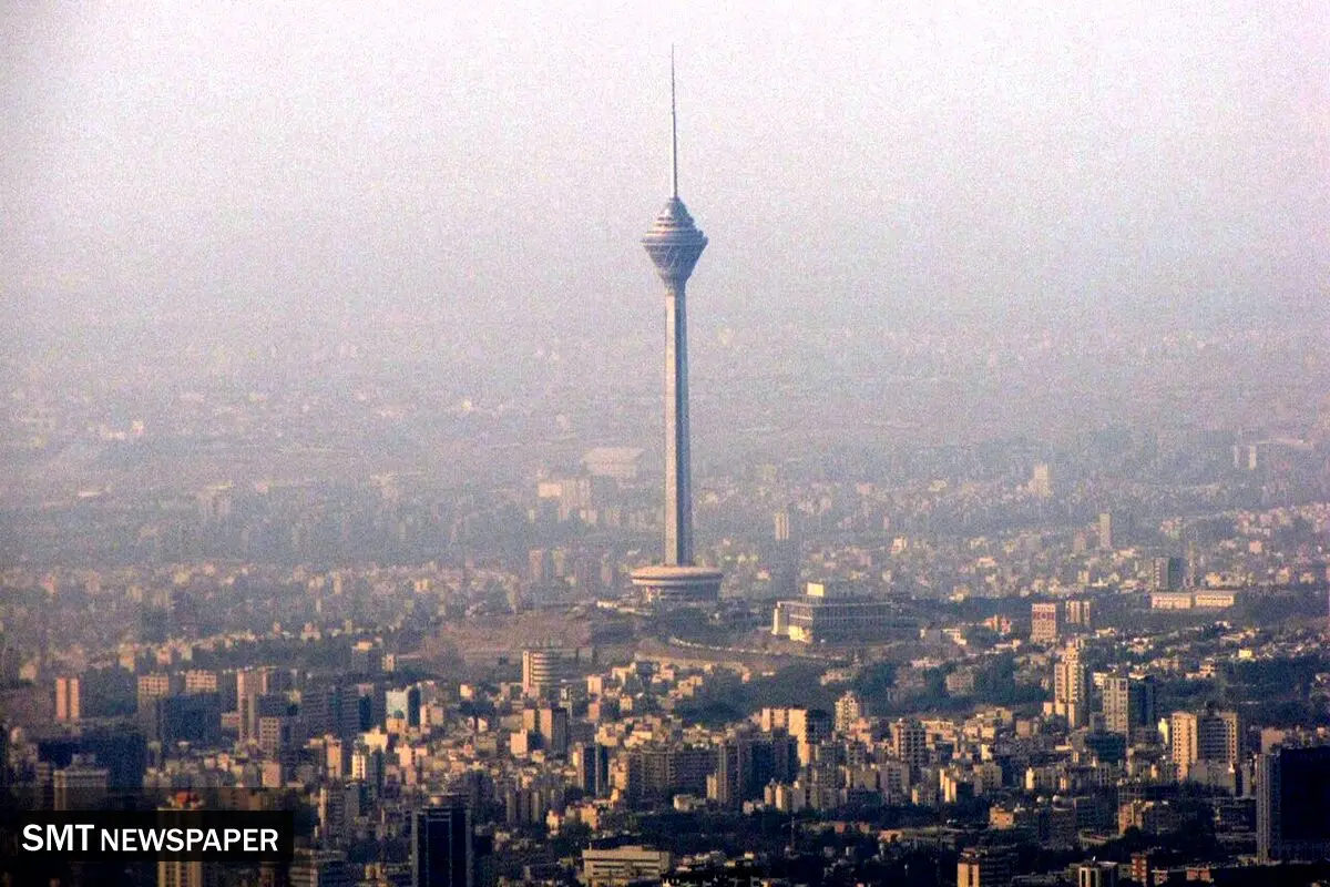 هوای تهران آلوده است