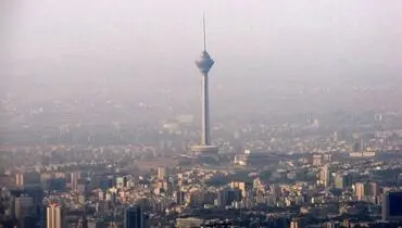هشدار آلودگی هوا در پایتخت؛ چهارشنبه ۸ مرداد ناسالم برای حساس‌ها