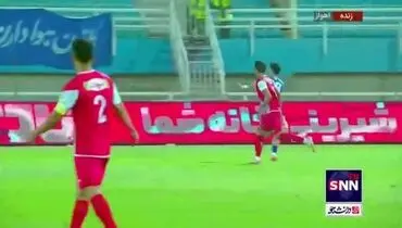 خلاصه بازی پرسپولیس 0 - استقلال خوزستان 1