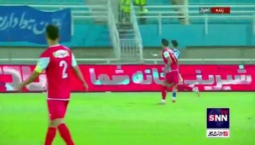 خلاصه بازی پرسپولیس 0 - استقلال خوزستان 1