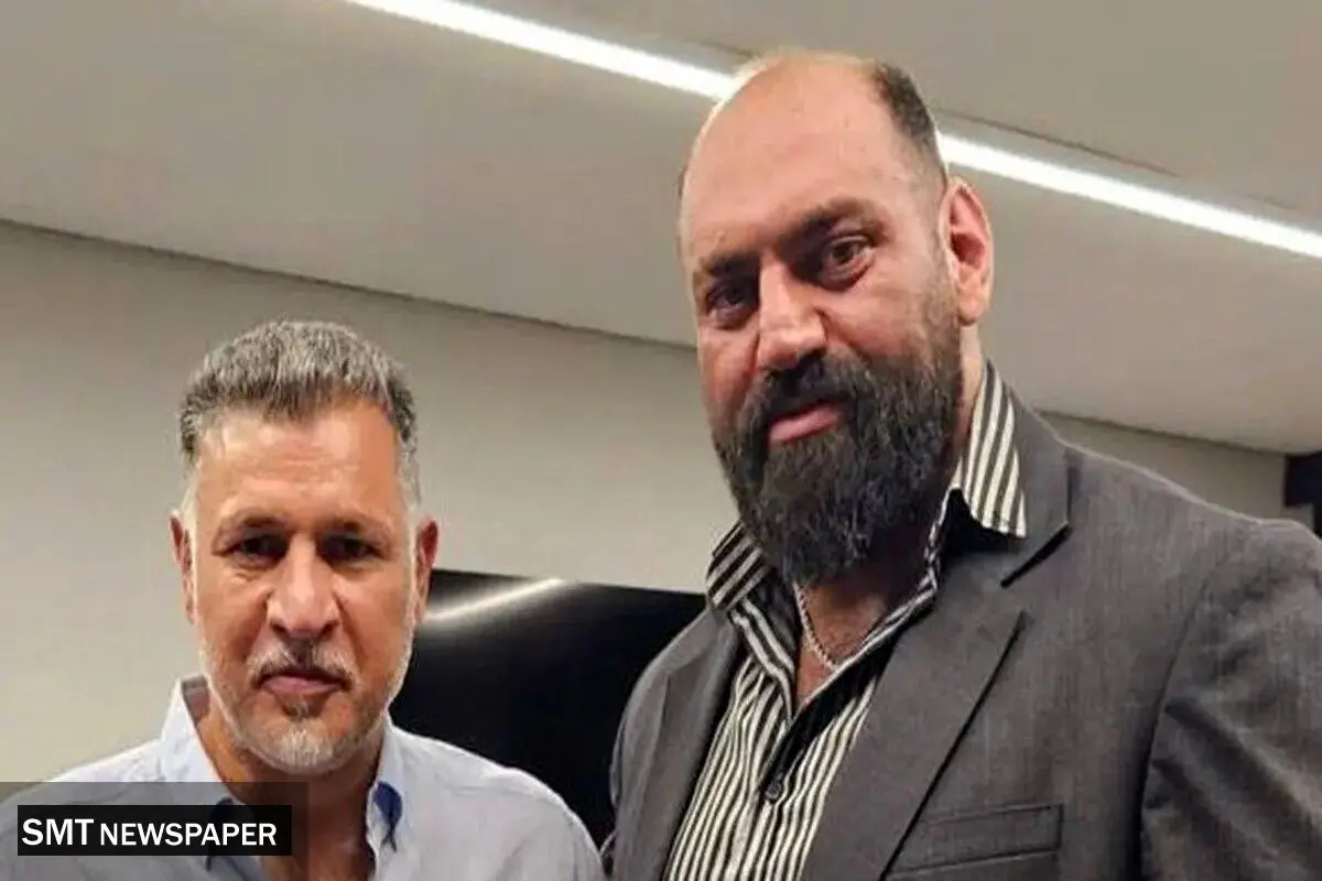 دیدار علی دایی با غول ایرانی + عکس
