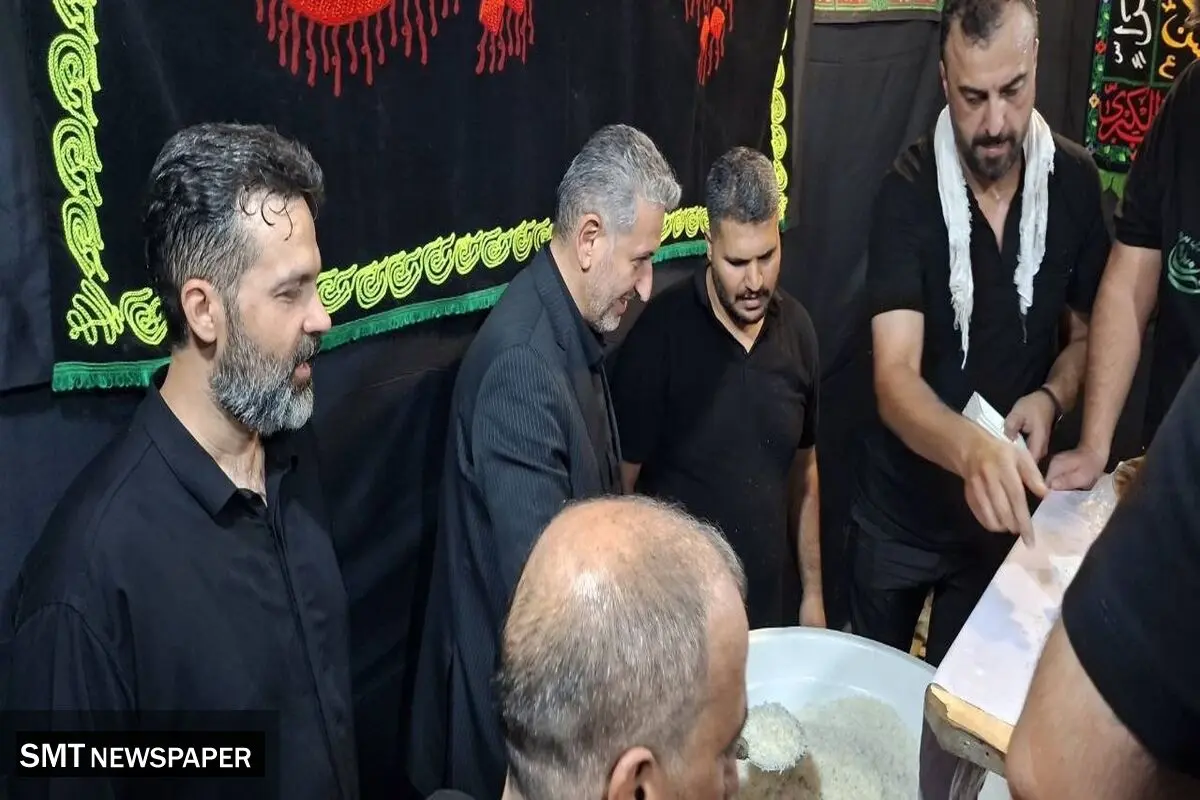 بازدید سرپرست مدیریت عامل بانک سرمایه از موکب جاماندگان اربعین حسینی