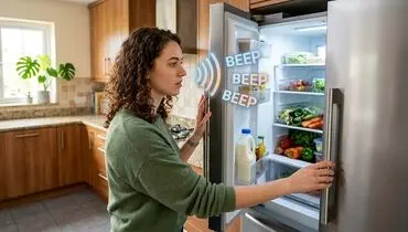 چرا یخچال ال جی بوق میزند؟