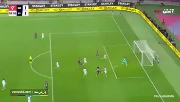 خلاصه بازی بارسلونا 1 - رئال بتیس 1 