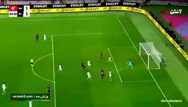خلاصه بازی بارسلونا 1 - رئال بتیس 1 