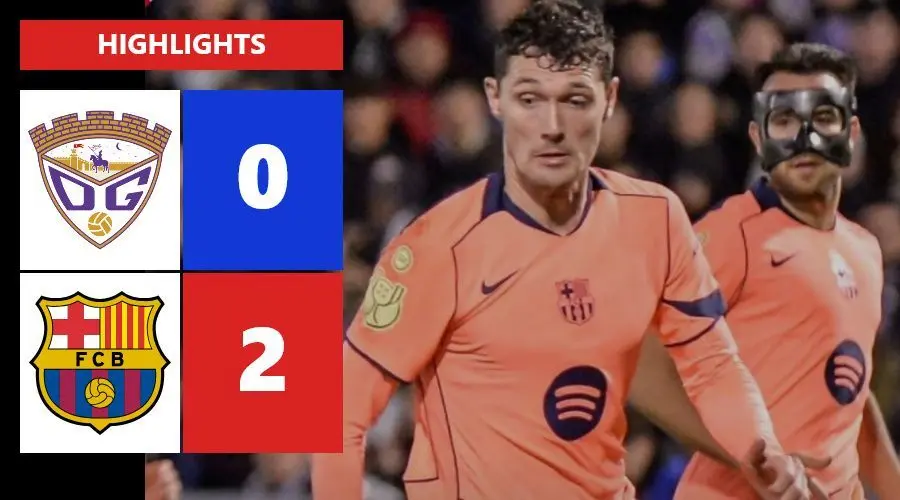 خلاصه بازی گوادالاخارا 0 - بارسلونا 2