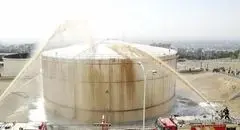 مهار آتش‌سوزی در انبار نفت شهران و مخزن سوخت جنوب تهران