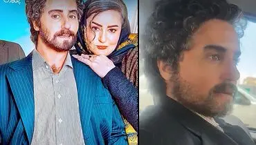 الناز شاکردوست با گریم مردانه در «کج‌پیله» غافلگیر کرد