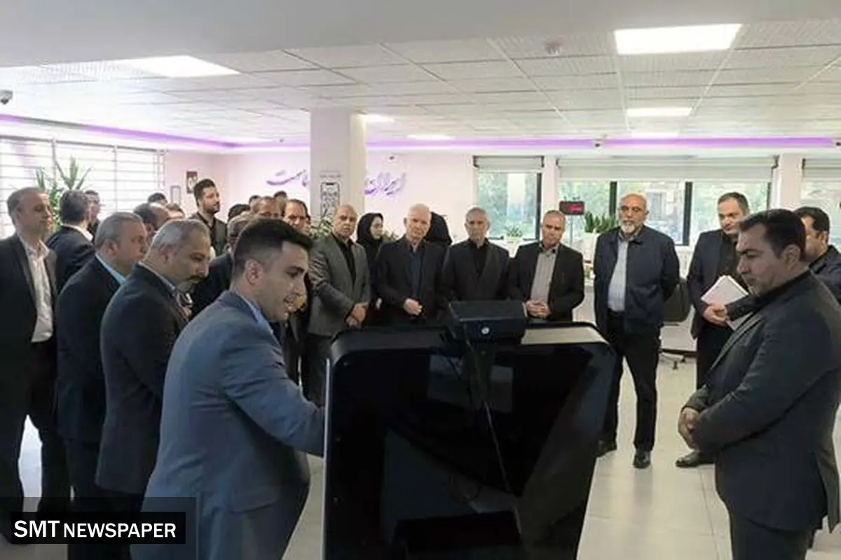 اولین شعبه هیبرید بانک ایران زمین افتتاح شد

