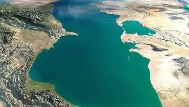 دریای خزر در حال نابودی +‌عکس