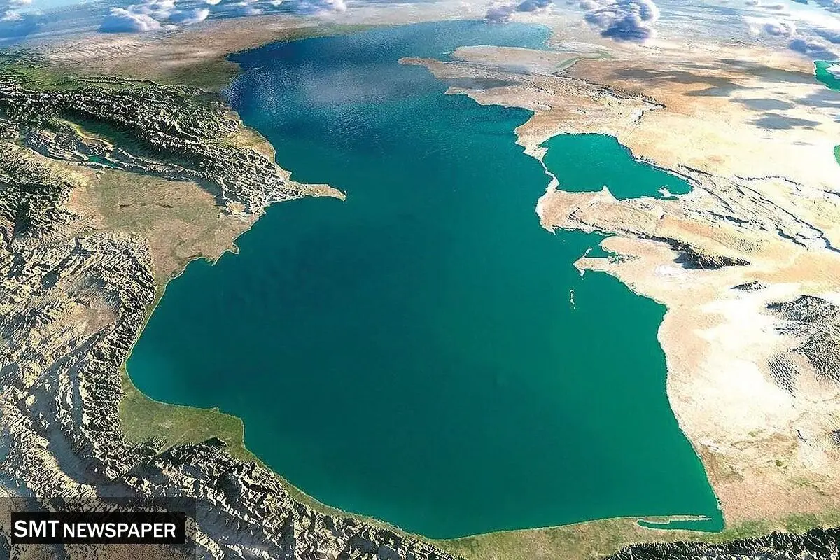 دریای خزر در حال نابودی +‌عکس
