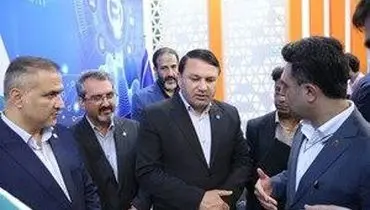 بازدید مدیرعامل بانک سپه از نمایشگاه صنعت مالی