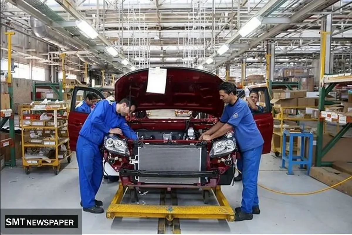 تولید خودرو در ۱۰ ماهه امسال ۱۰ درصد کاهش یافت 