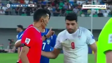 خلاصه بازی ازبکستان 1 - ایران 0