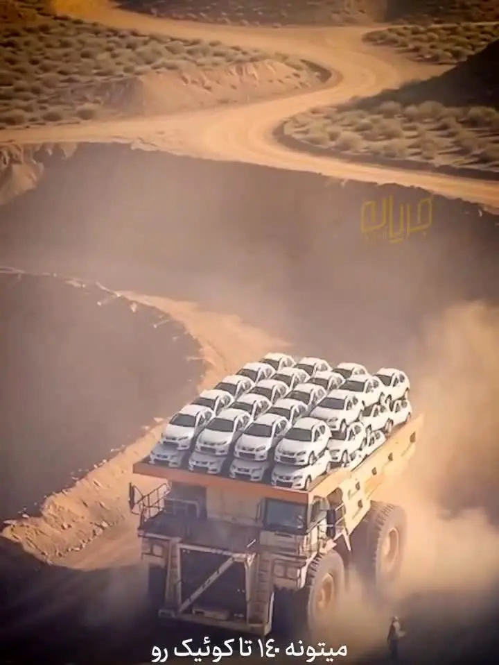 تماشا کنید؛ قدرت نمایی ساخت داخل با دامپتراک آداک  