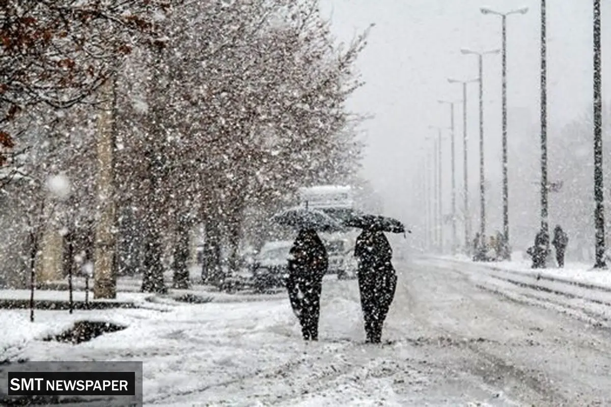 بارش اولین برف پاییزی | مردم غافلگیر شدند + فیلم