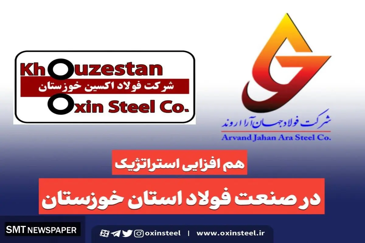 نشست مدیران فولاد اکسین و جهان آرا با محوریت توسعه پایدار و تأمین مواد اولیه  
