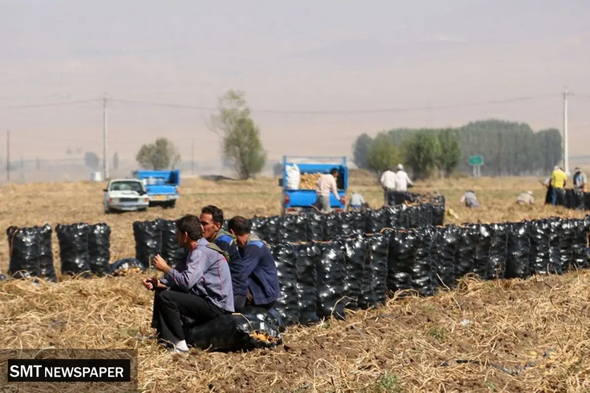 دود اعتراض در چشم کشاورزان