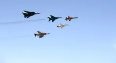 تیزپروازان نیروی هوایی ارتش پایگاه‌های آمریکا در منطقه را بمباران کردند