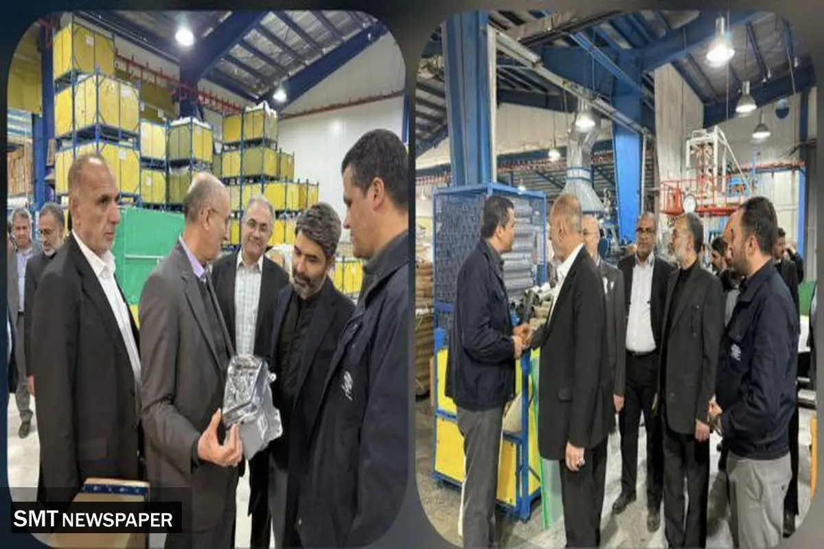 بازدید معاون هماهنگی امور اقتصادی استانداری مرکزی و نمایندگان منطقه از گروه پژوهش صنعت مدرن 