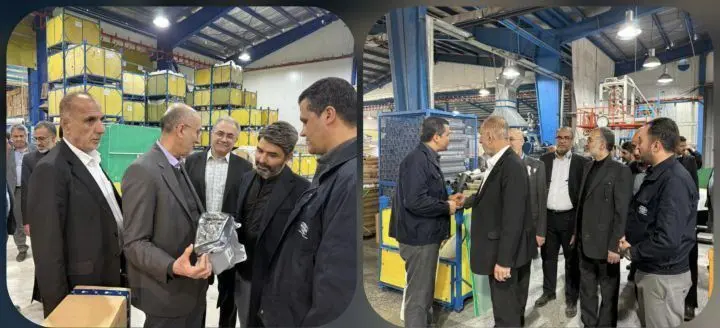 بازدید معاون هماهنگی امور اقتصادی استانداری مرکزی و نمایندگان منطقه از گروه پژوهش صنعت مدرن 