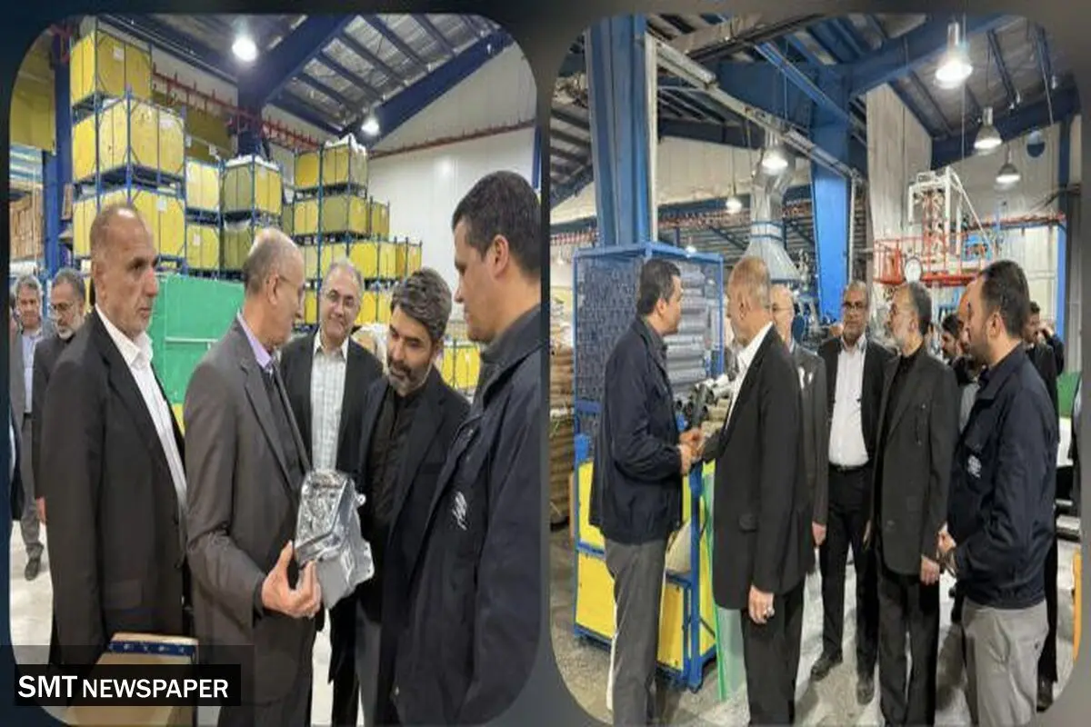 بازدید معاون هماهنگی امور اقتصادی استانداری مرکزی و نمایندگان منطقه از گروه پژوهش صنعت مدرن 