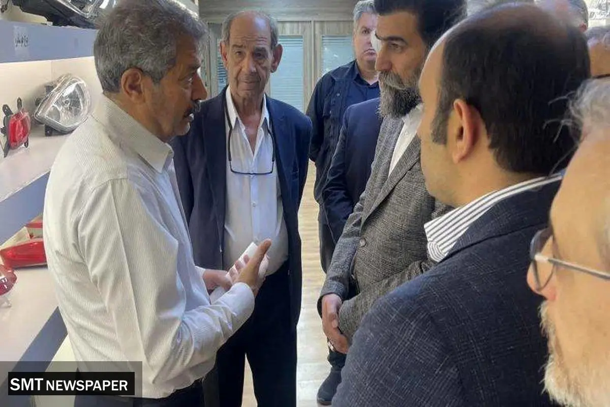 بازدید هیات اتحادیه لوازم یدکی تهران از گروه پژوهش صنعت مدرن