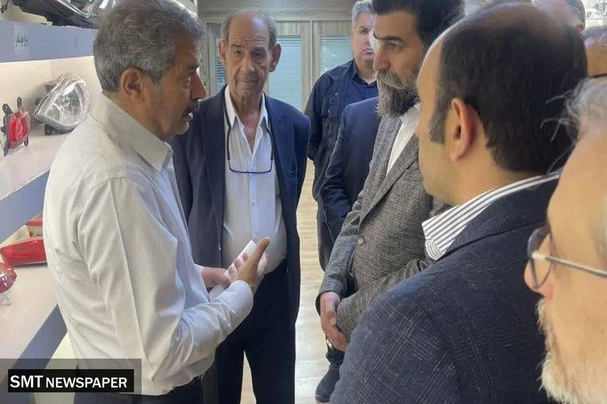 بازدید هیات اتحادیه لوازم یدکی تهران از گروه پژوهش صنعت مدرن