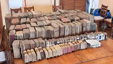 کشف کتابخانه قدیمی در رومانی