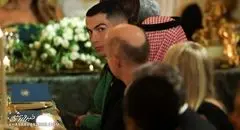 کریستیانو رونالدو مهمان ویژه کاخ سفید در کنار ترامپ و بن‌سلمان