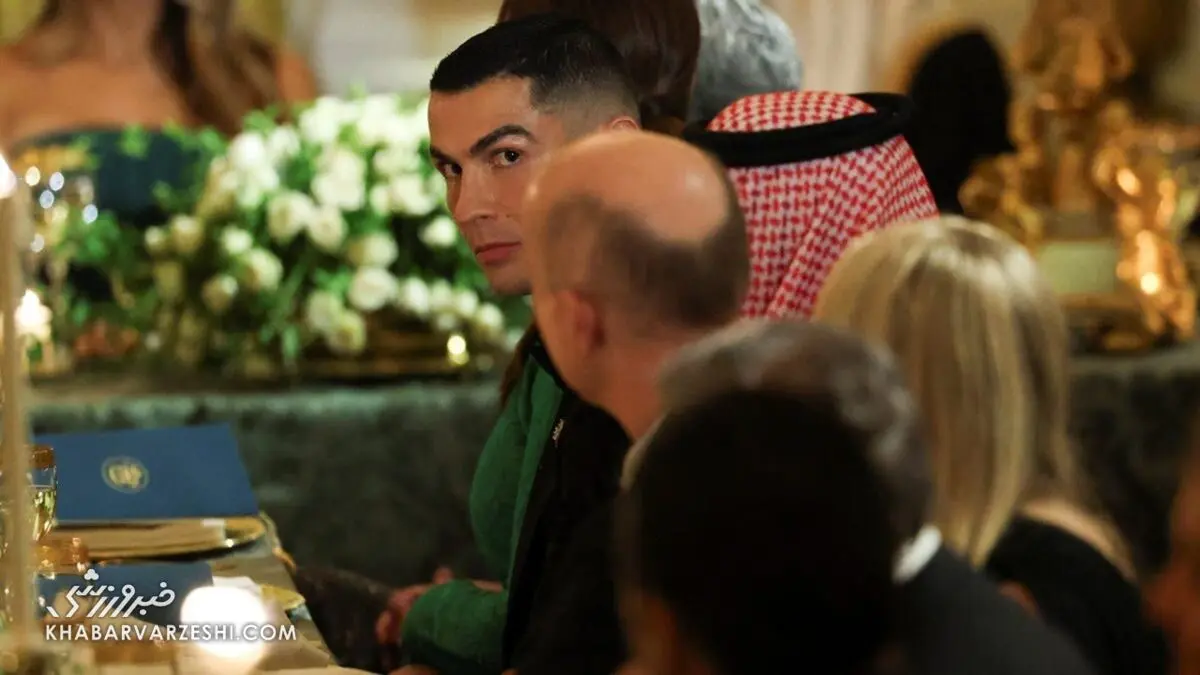 کریستیانو رونالدو مهمان ویژه کاخ سفید در کنار ترامپ و بن‌سلمان