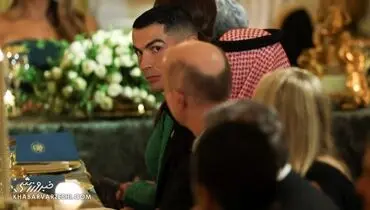 کریستیانو رونالدو مهمان ویژه کاخ سفید در کنار ترامپ و بن‌سلمان