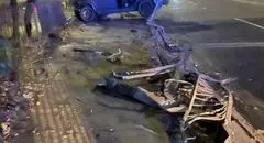 تصادف هولناک پس از دربی؛ بازداشت به اتهام رانندگی خطرناک