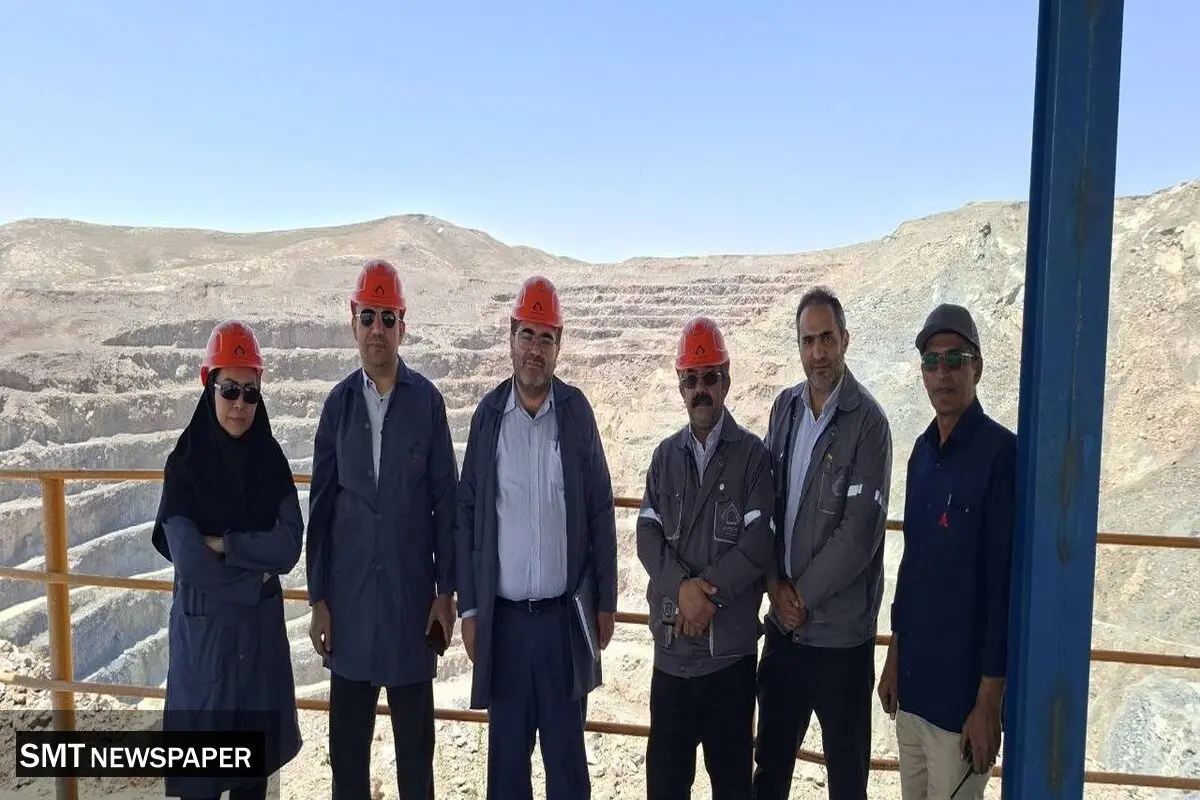 بازدید مدیران حوزه حسابرسی و ارزیابی عملکرد ایمپاسکو از مجتمع انگوران