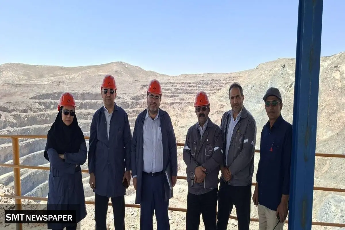 بازدید مدیران حوزه حسابرسی و ارزیابی عملکرد ایمپاسکو از مجتمع انگوران