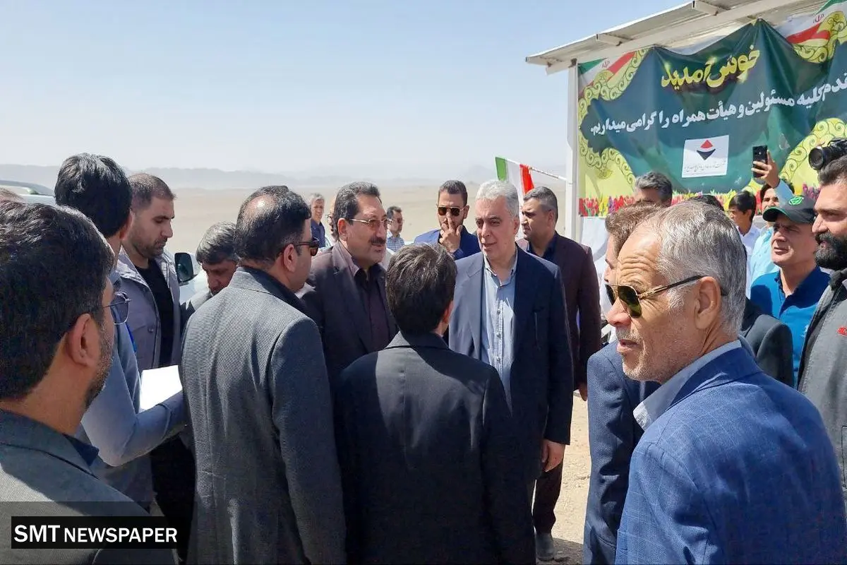 بازدید وزیر صمت از معدن مس جانجا آغاز شد