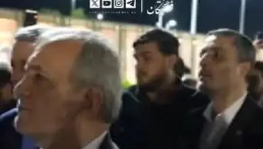 عصبانیت پزشکیان از محافظش + فیلم
