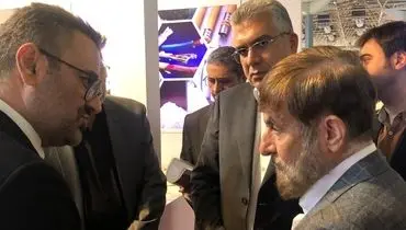 بازدید رئیس گروه اقتصادی دفتر مقام معظم رهبری از هفتمین نمایشگاه بین المللی ایران اکسپو