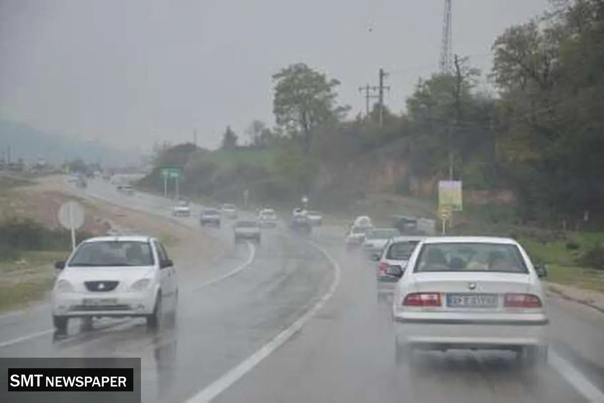 بازگشایی جاده چالوس و آزادراه تهران-شمال؛ بارش برف و باران در ۱۳ استان