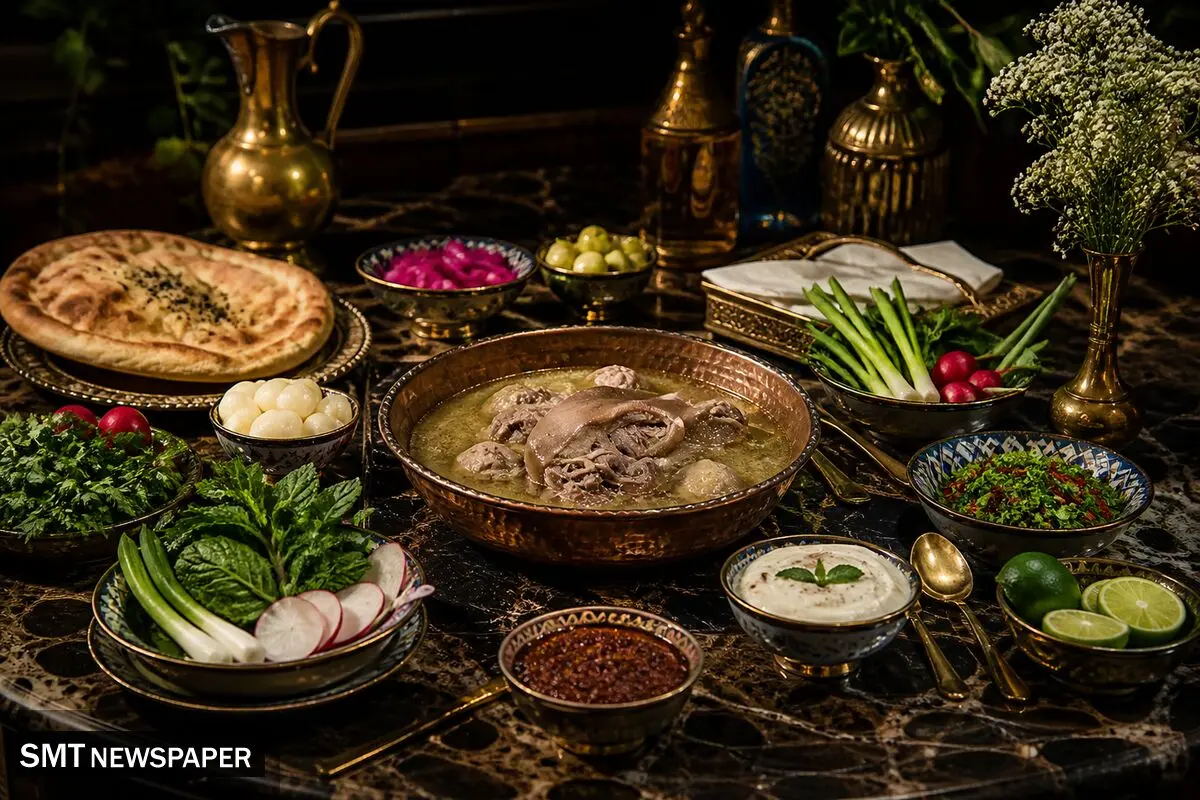 تیلیت نداری در آب کله‌پاچه!