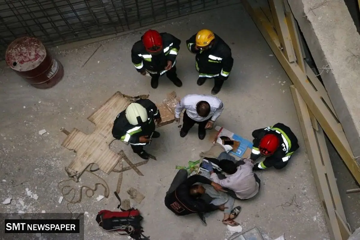 سقوط از ارتفاع، جان کارگر همدانی را گرفت