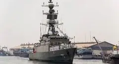  ناوشکن ایرانی دنا در حالت آماده باش درآمد + عکس