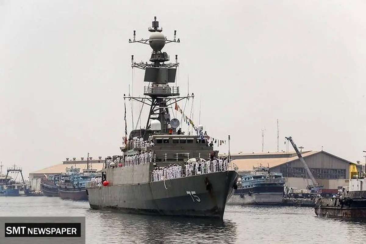  ناوشکن ایرانی دنا در حالت آماده باش درآمد + عکس