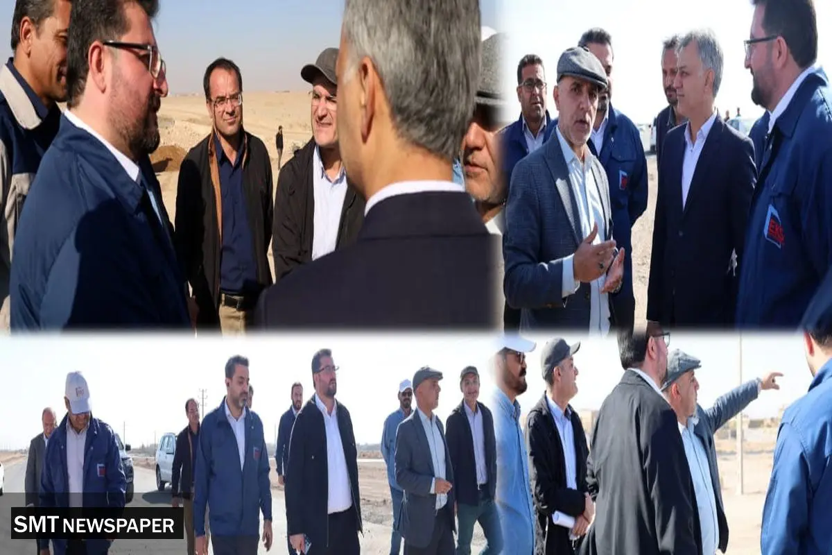 پیشتازی شرکت معدنی و صنعتی فولاد شرق خراسان در احداث باند دوم محور سنگان–تربت حیدریه 