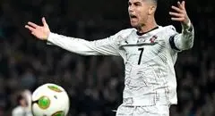 اخراج جنجالی رونالدو برابر ایرلند؛ کابوس محرومیت در جام جهانی