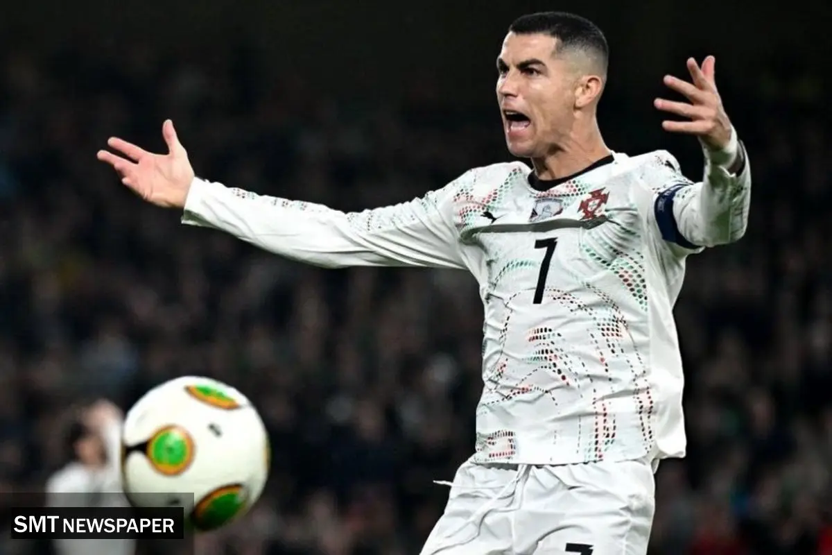 اخراج جنجالی رونالدو برابر ایرلند؛ کابوس محرومیت در جام جهانی