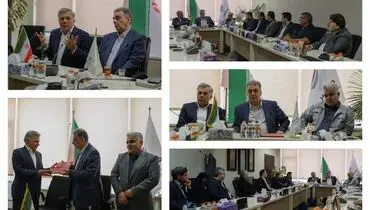 تأکید بر تداوم مسیر توسعه و تکمیل طرح‌های راهبردی در مراسم تودیع و معارفه مدیرعامل صبانور