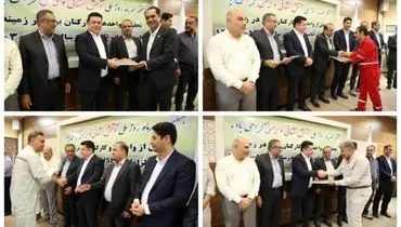 *تجلیل از برترین های ایمنی در شرکت پالایش نفت بندرعباس