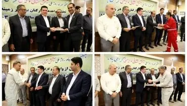 *تجلیل از برترین های ایمنی در شرکت پالایش نفت بندرعباس
